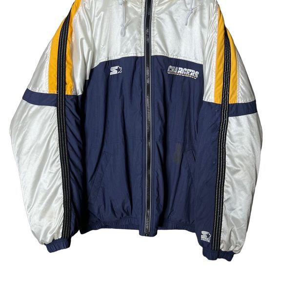 VTG Starter Pro Line San Diego Chargers NFL Puffer Jacket 3XL - Picture 4 of 6